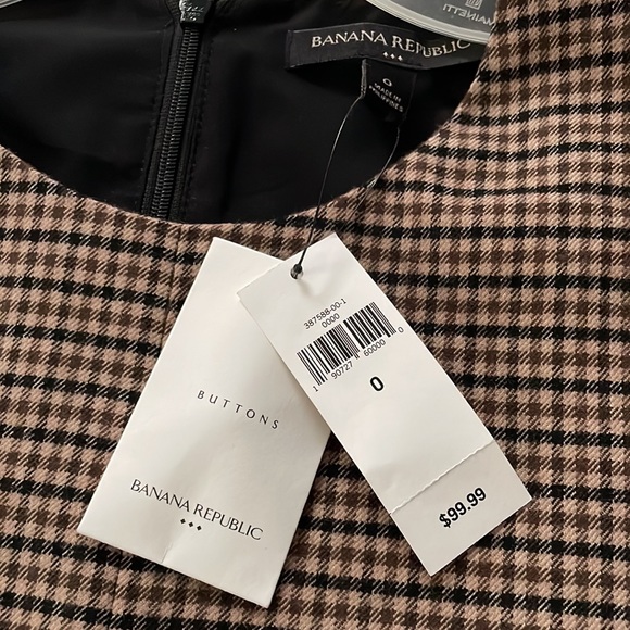 Banana Republic plaid dress - Picture 4 of 4